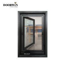 Customized Modern Design High Quality Aluminum Glass crank out Casement Swing Window